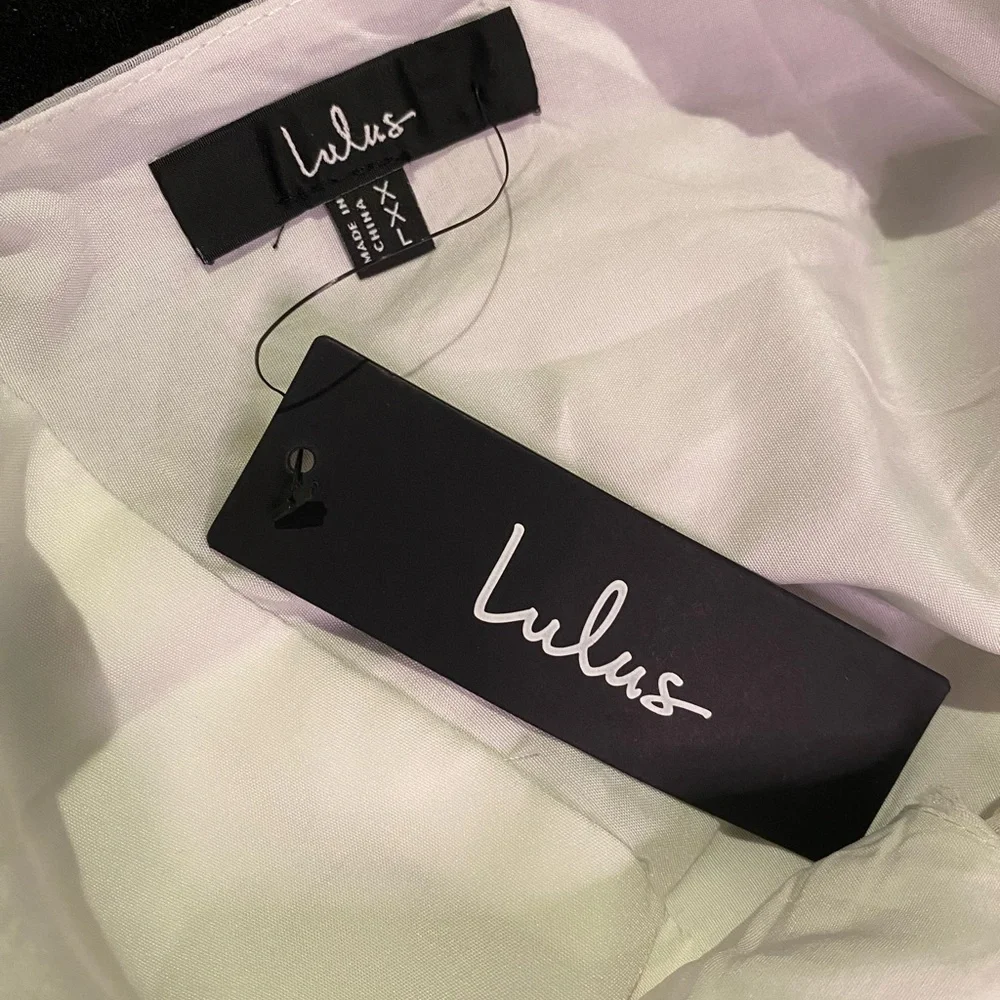 Lulu's “Exceptional Entrance” Tiered Rosette Midi Dress, Size XXL - Picture 8 of 11